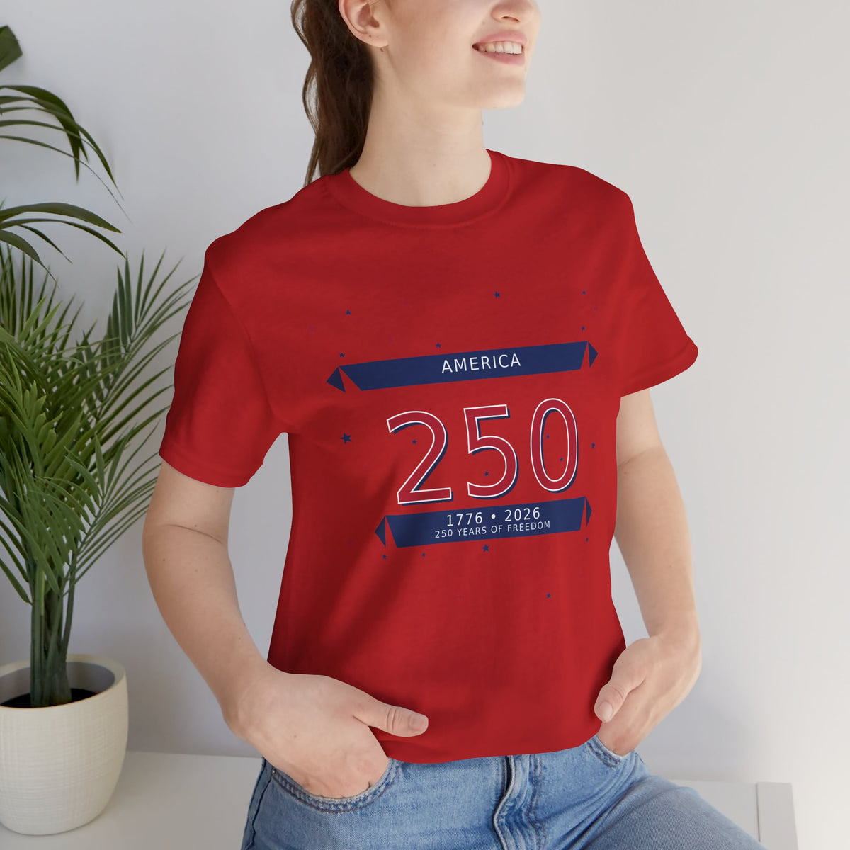 America 250 Anniversary T-Shirt — USA 1776–2026 Bicentennial Celebration Tee