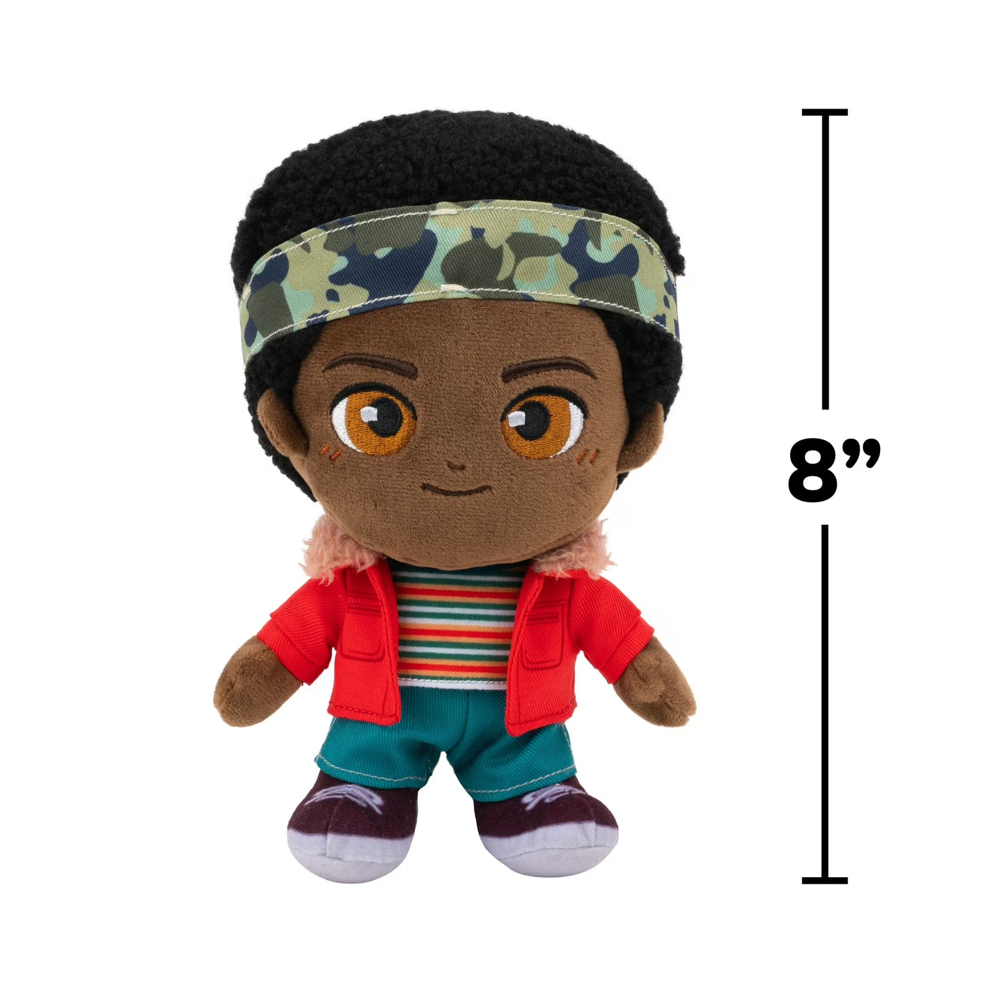 Stranger Things Lucas Sinclair Plush – 8 inch Soft Plush with Special Embroidery