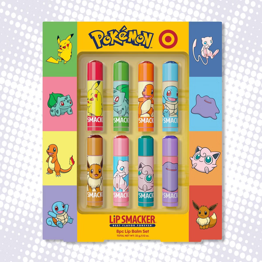 Pokémon Lip Smacker 8pc Lip Balm Set
