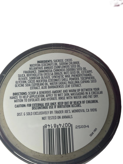 Trader Joe's Brazil Nut Set | Body Wash, Body Scrub, Body Oil & Body Butter