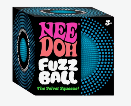 NeeDoh Fuzz Ball Velvet Stress Ball | Multiple Colors Available