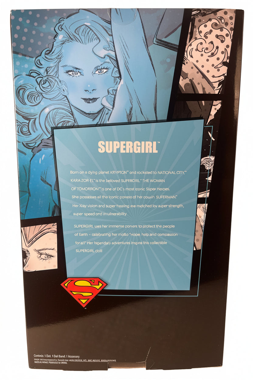 DC Supergirl Collector Fashion Doll with Dog & Accessories