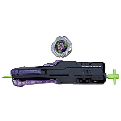 Beyblade X Victory Grip Right-Spin Launcher Set | Right-Spinning Top Toy