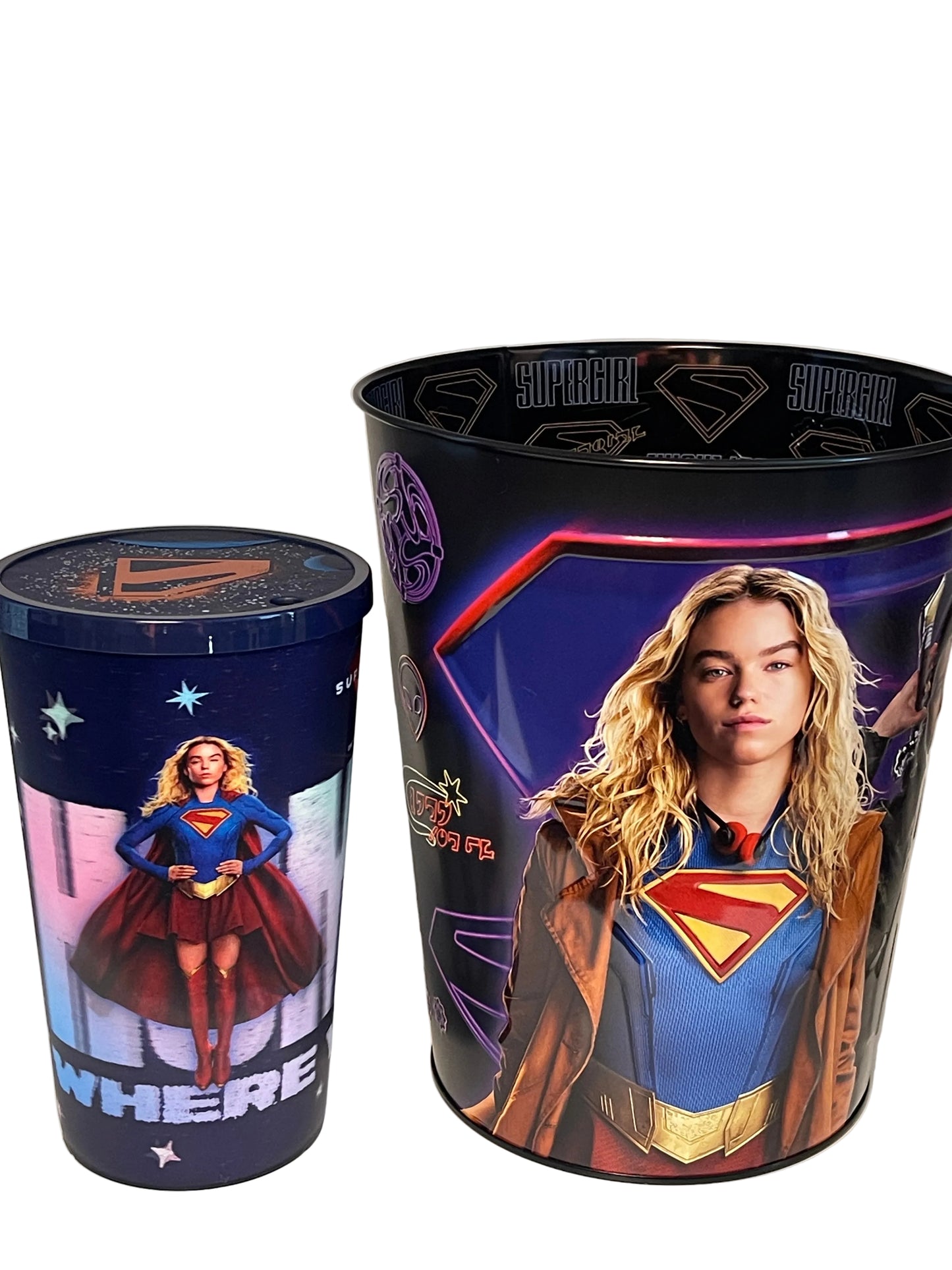 Regal | Supergirl Popcorn Bucket & Cup Set
