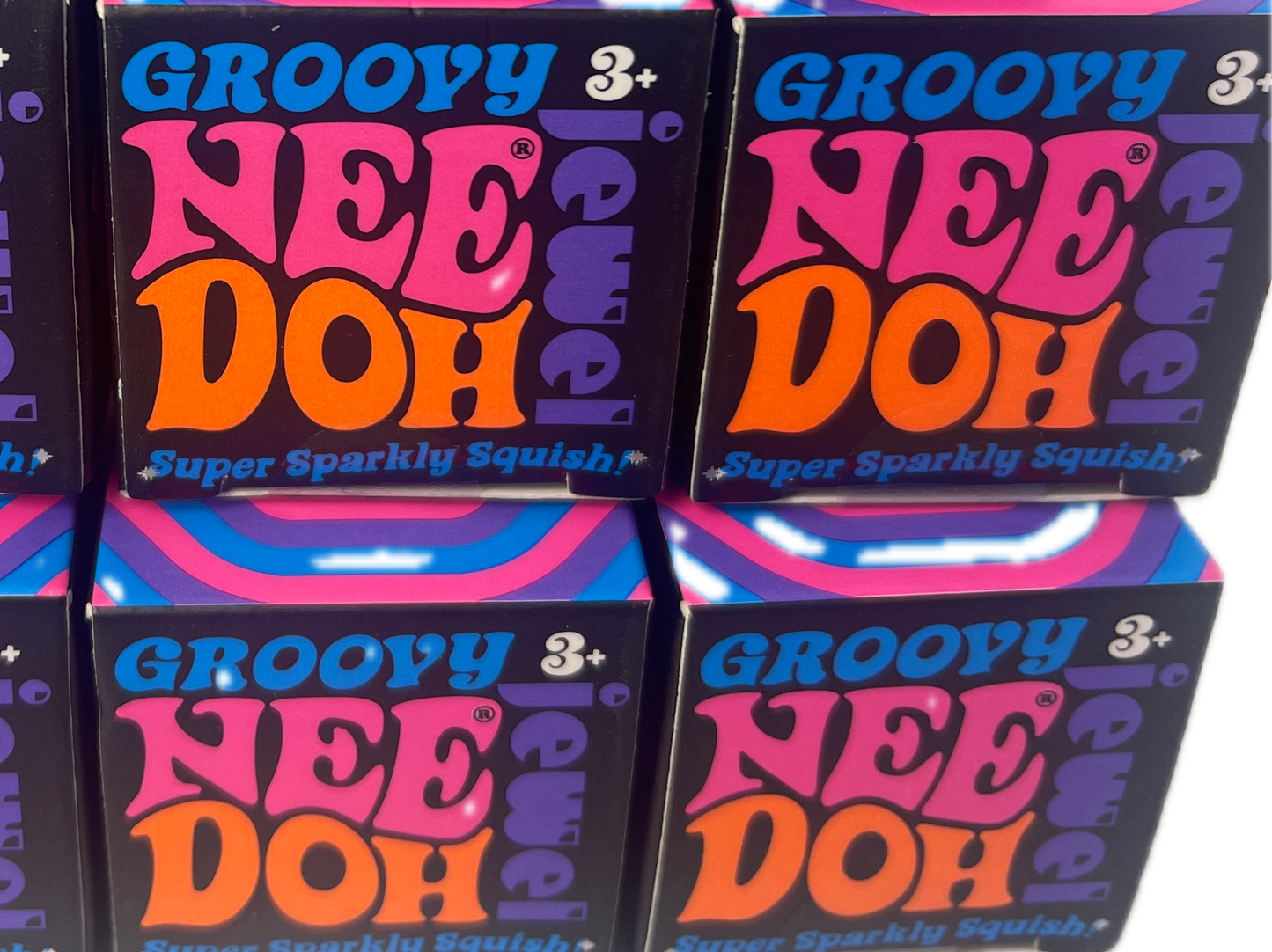 NeeDoh Mini Groovy Jewel Sparkly Squish
