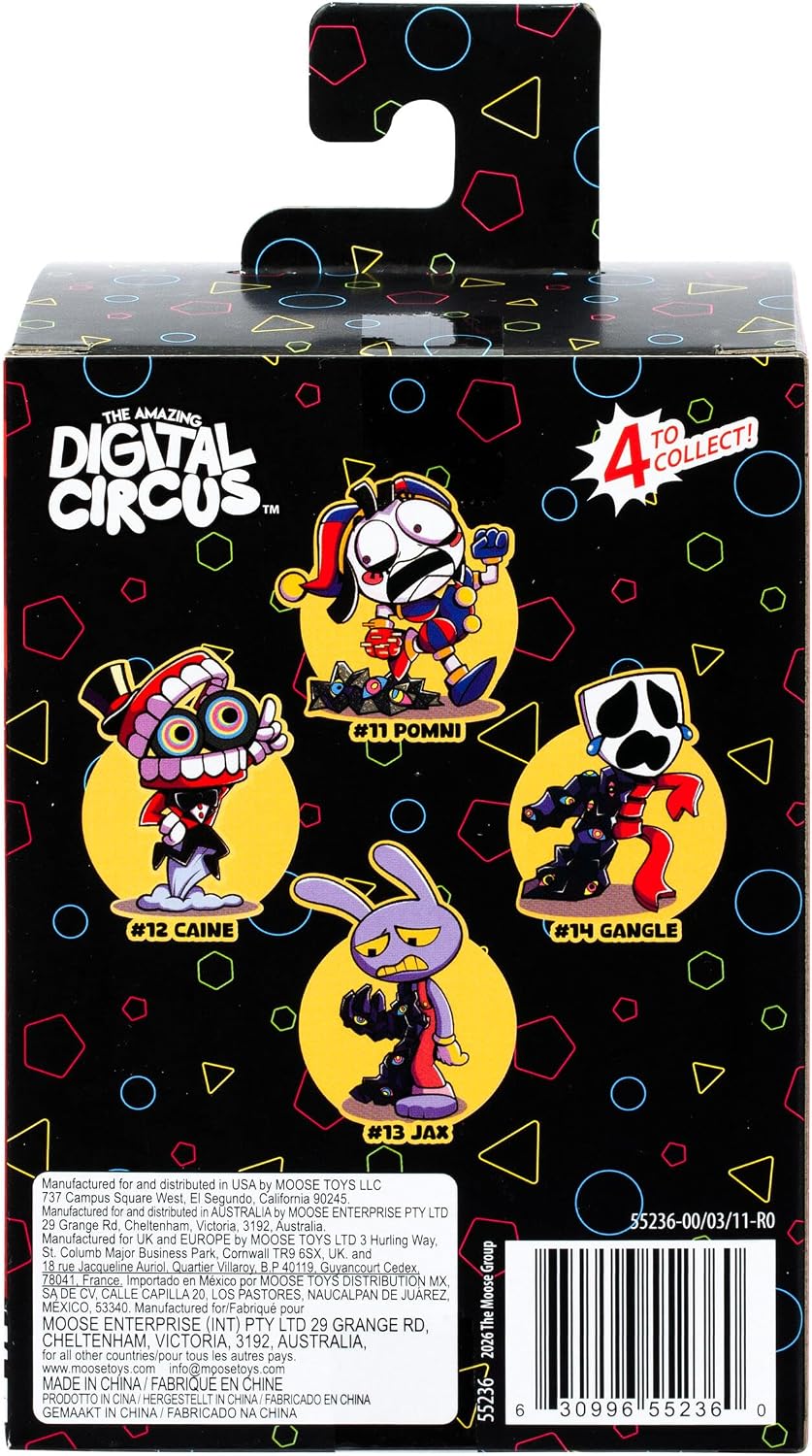 The Amazing Digital Circus | Abstracted Edition | 4" Figure | 4 to Choose From