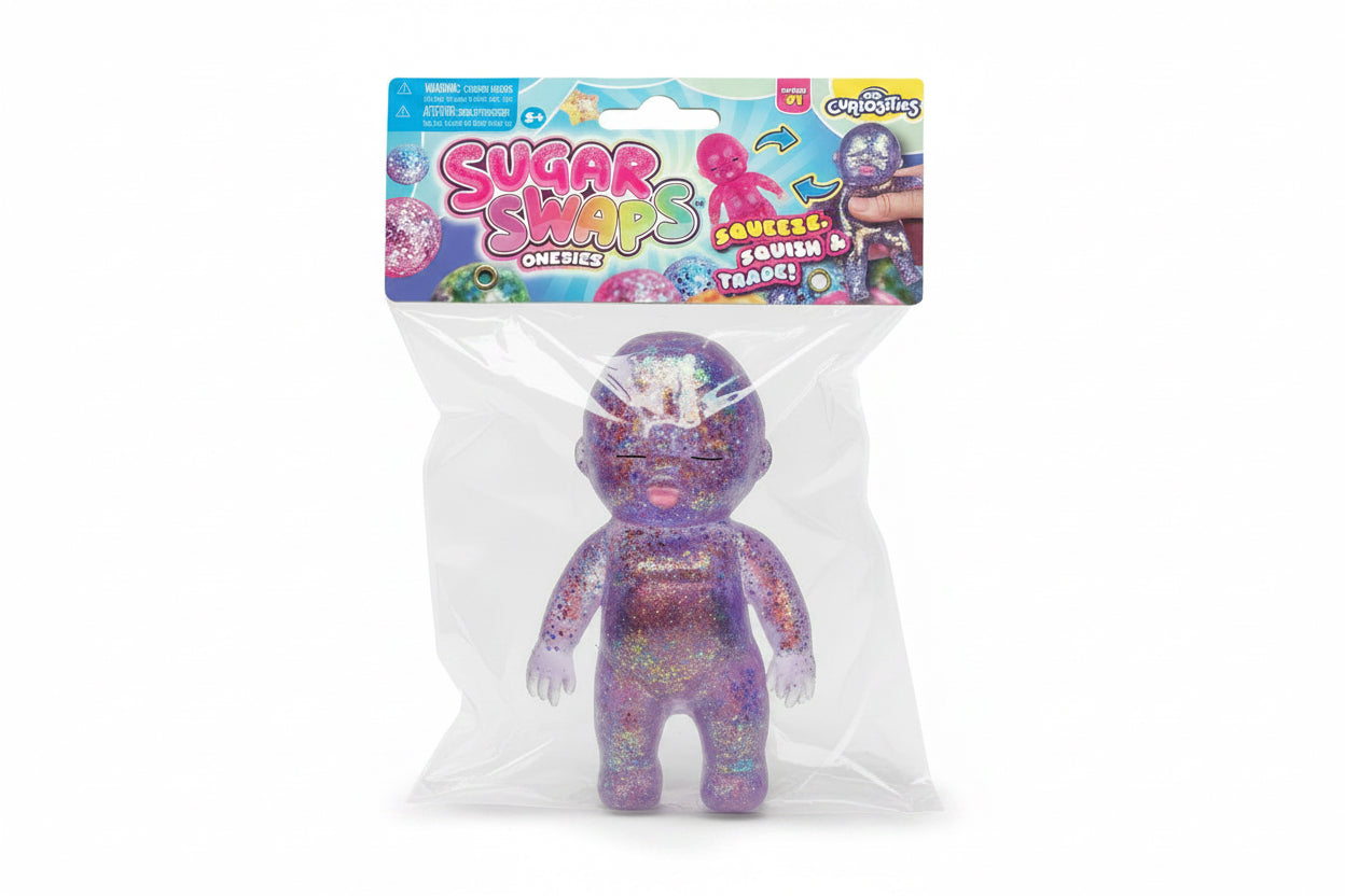 Sugar Swaps Baby Squishy Toy - Purple