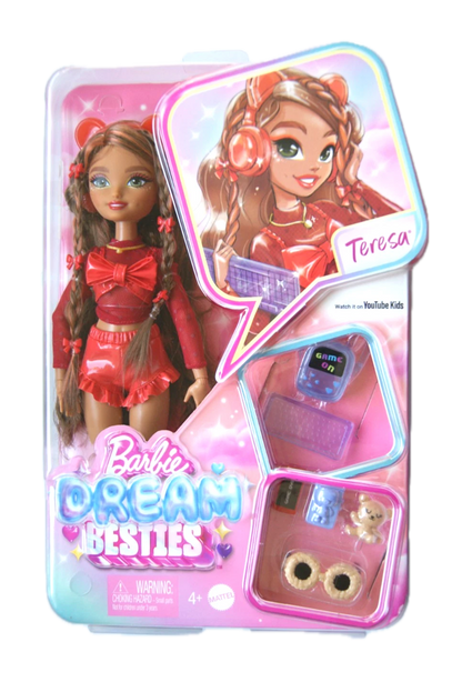 Barbie Dream Besties | Teresa Posable Fashion Doll with Accessories