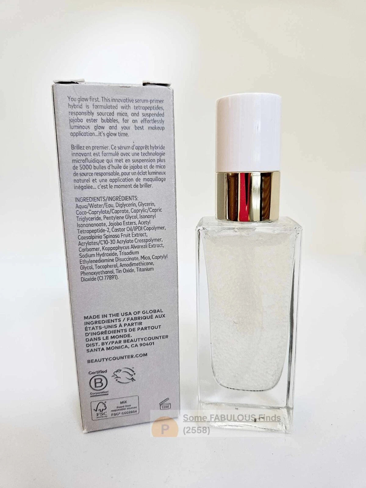 BeautyCounter Glow First Priming Serum