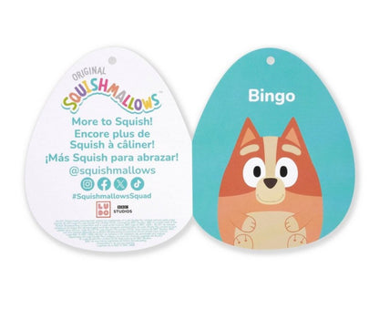 Squishmallows | Bluey Bingo Plush 12"
