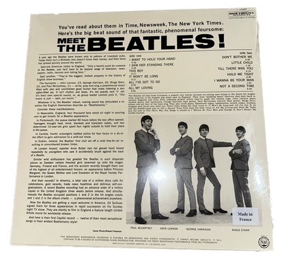 Meet The Beatles 60th Anniversary Opaque Blue Vinyl LP - Target Exclusive