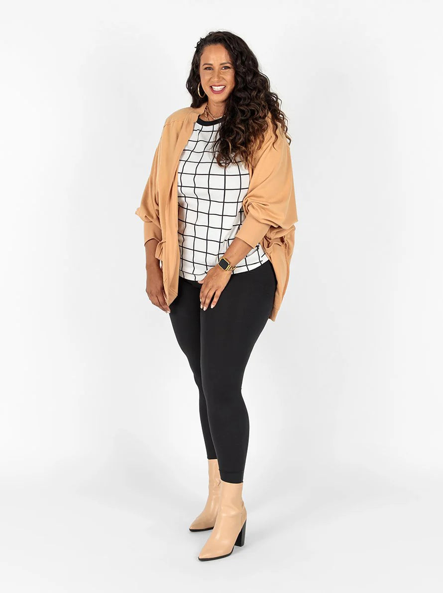 LuLaRoe TC2 Leggings  (Fits Sizes 18-24) - Solid Black
