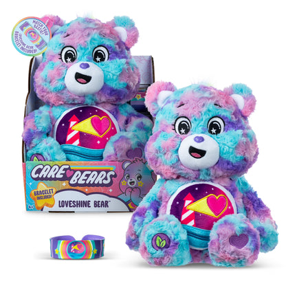 Care Bears Loveshine Bear 14" Medium Plush - Color Splash Collection
