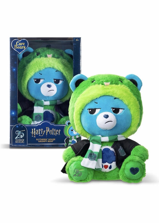 Care Bear Harry Potter Slytherin House Grumpy Bear 12" Plush