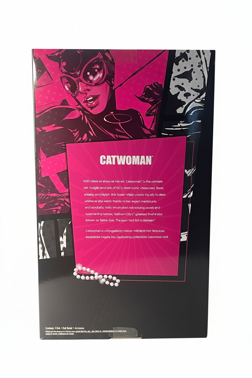 DC Super-Villains Catwoman Collector Fashion Doll with Accessories