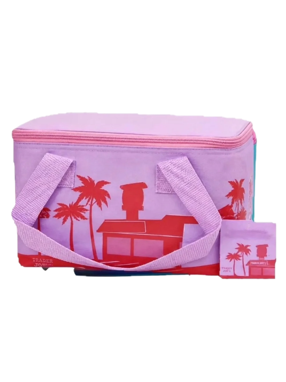 Trader Joe's Mini Insulated Tote | Lavender Haze