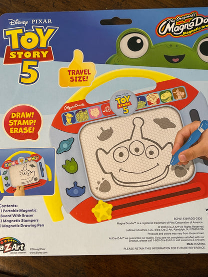Toy Story 5 Magna Doodle - Magnetic Drawing Board