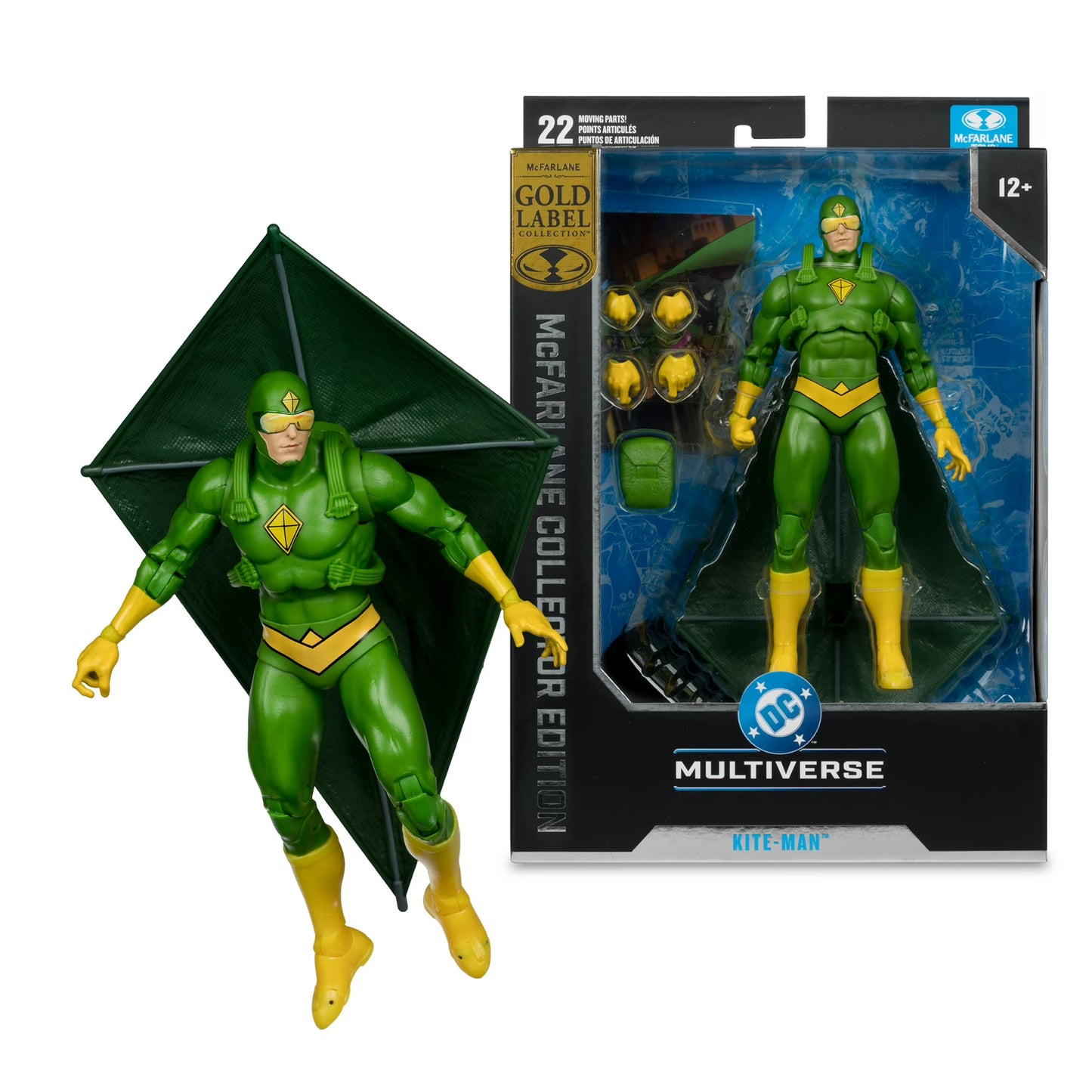 Kite-Man (Batman Rogues) | Collector Edition Gold Label 7" Figure | McFarlane Toys