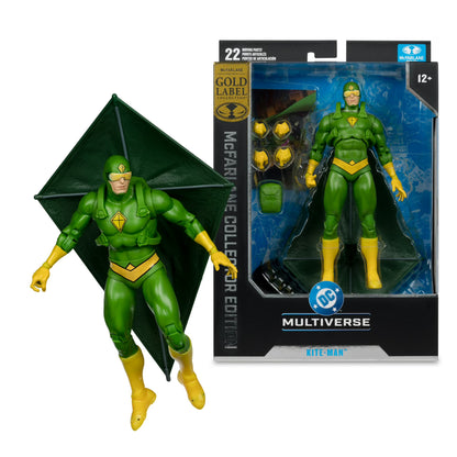 Kite-Man (Batman Rogues) | Collector Edition Gold Label 7" Figure | McFarlane Toys