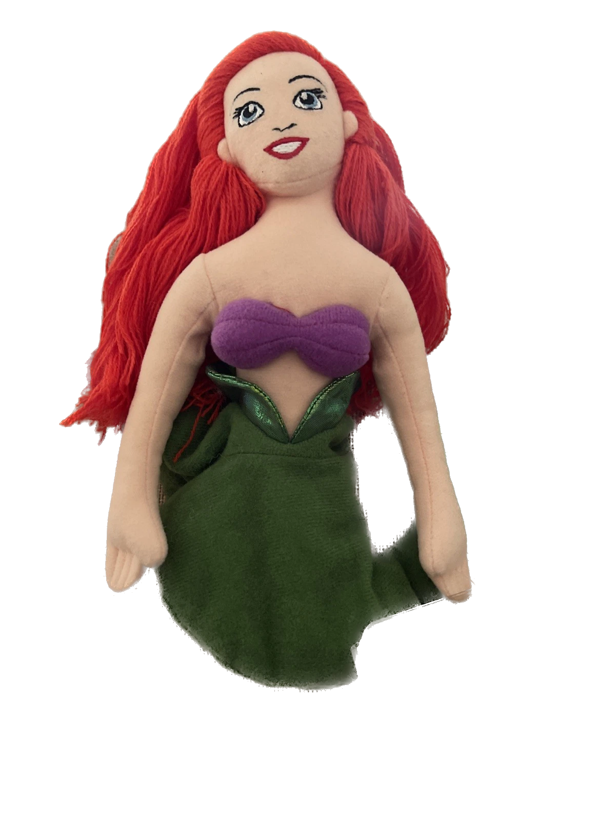 New Disney Store Ariel The Little Mermaid Bean Bag Plush
