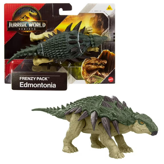 Jurassic World Rebirth Frenzy Pack Edmontonia Dinosaur