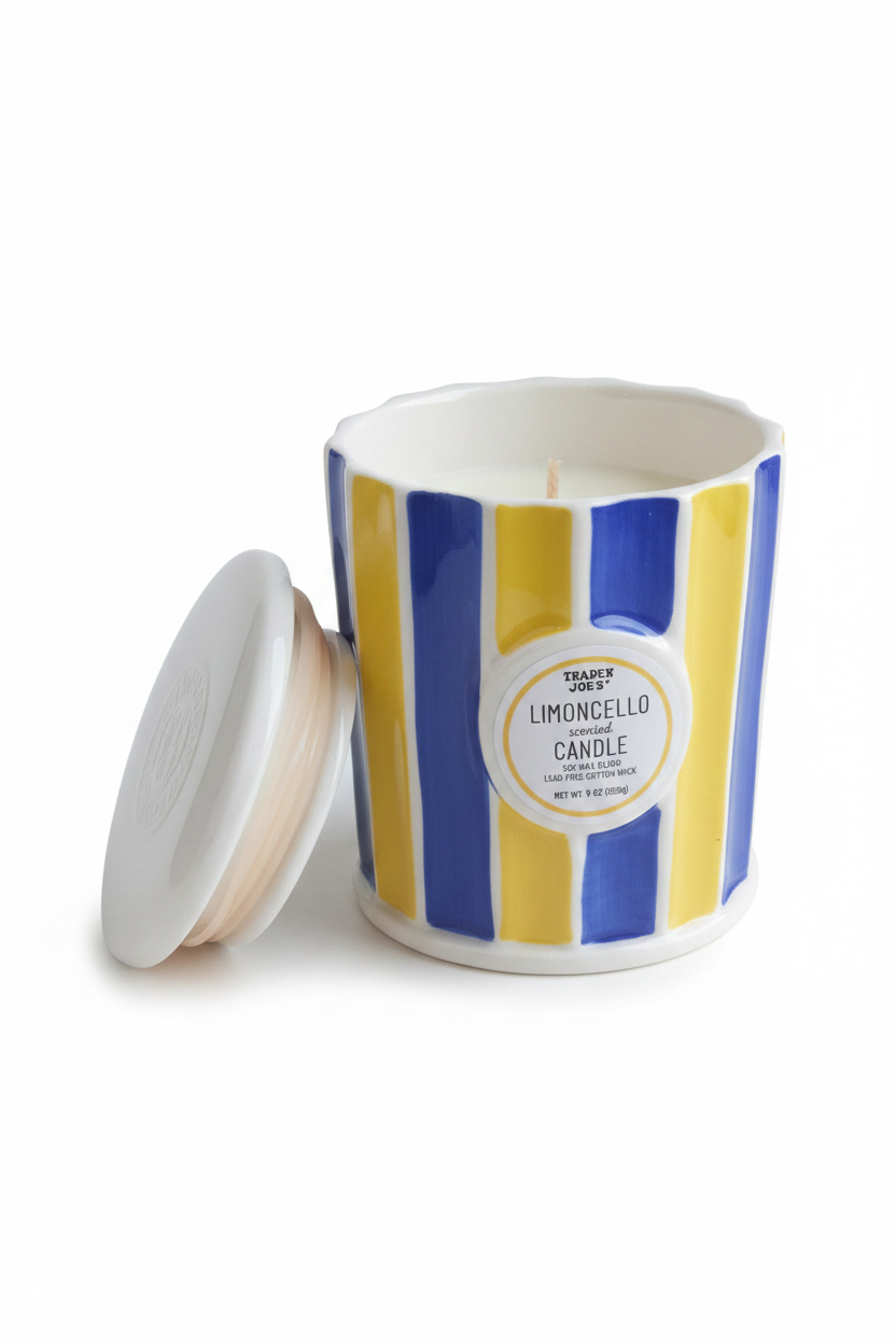 Trader Joe's Limoncello Scented Candle | Glass (9oz)
