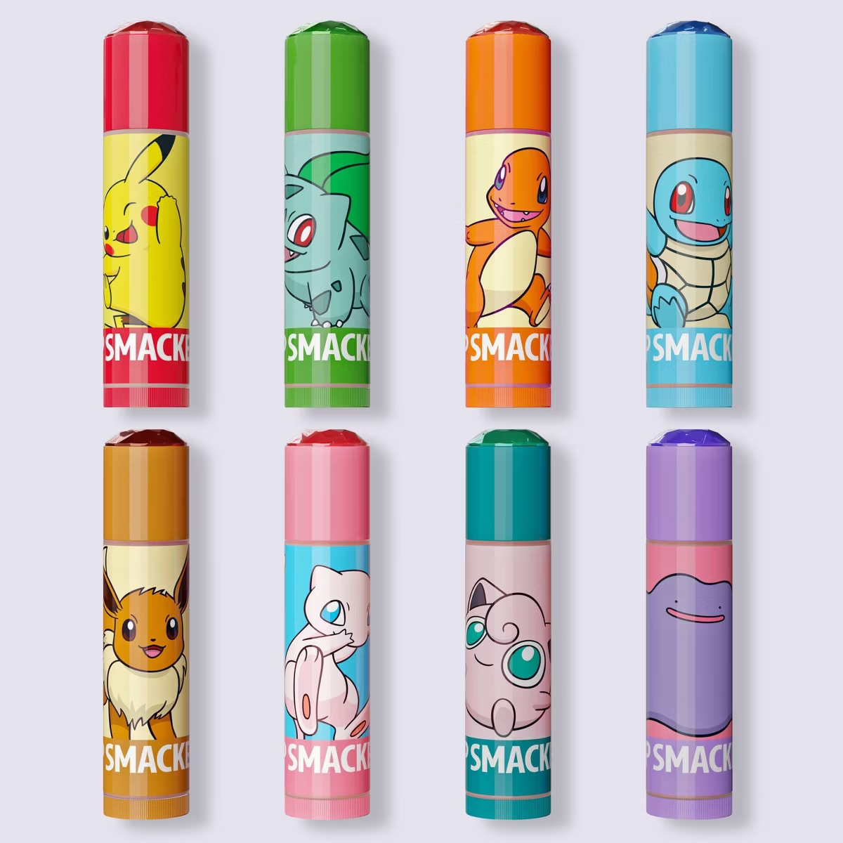 Pokémon Lip Smacker 8pc Lip Balm Set