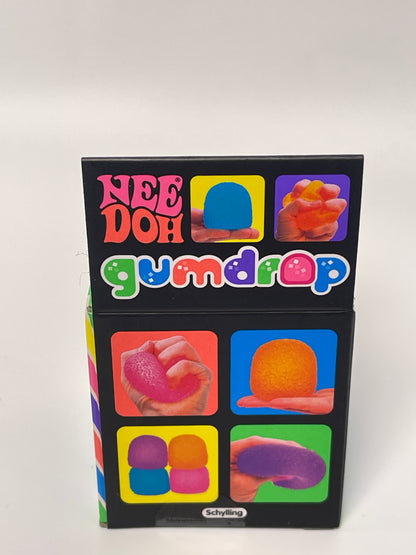 Needoh Gumdrop | Squishy Fidget Toy (Blue)