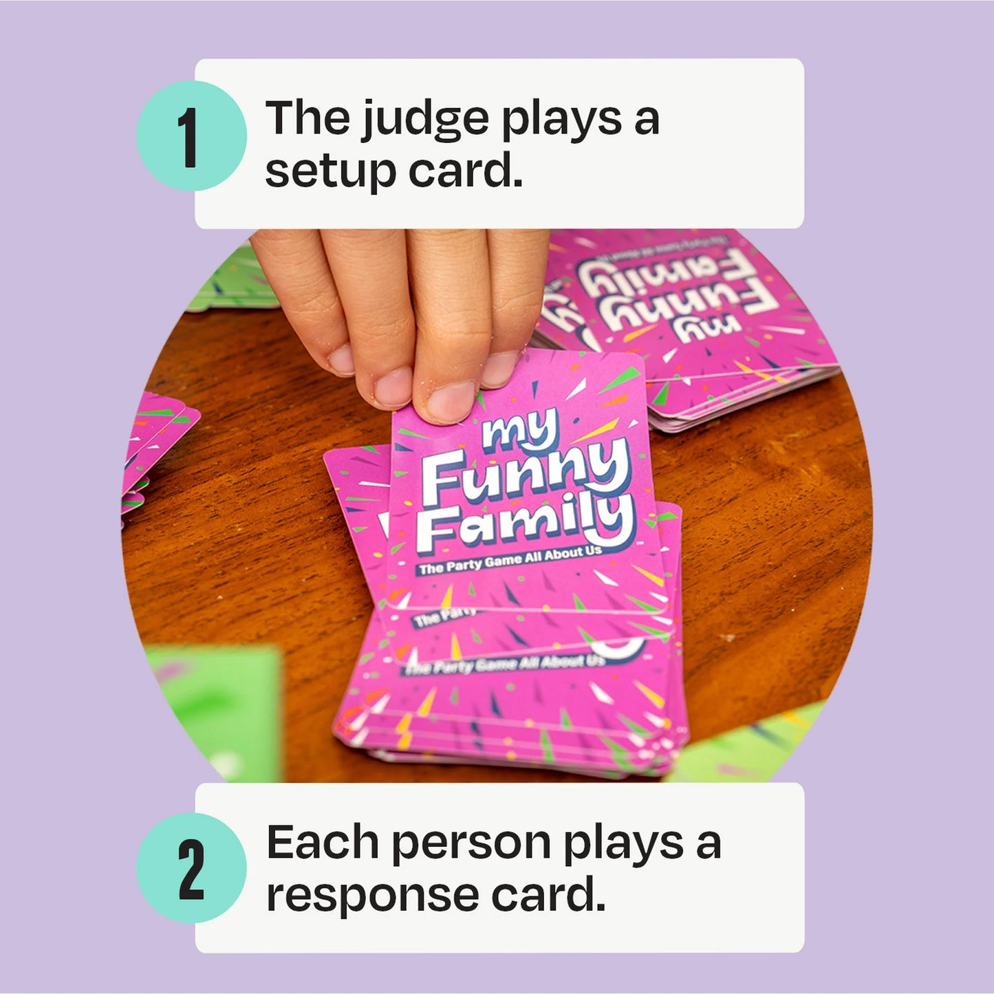 My Funny Family | DSS Games Fun Card Game for Kids, Adults & Families