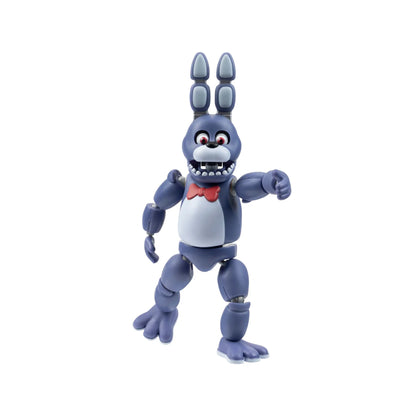Action figure with a blue bunny-like design on a white background