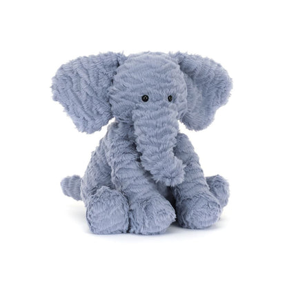 Jellycat Fuddlewuddle Blue Elephant Stuffed Plush | One Size