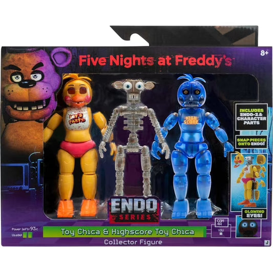 Five Nights at Freddy's Endo Series | Toy Chica & Highscore Toy Chica Action Figures