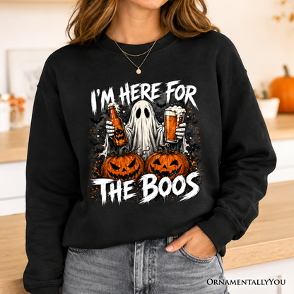 I'm Here for the Boos Ghost Sweatshirt | Halloween