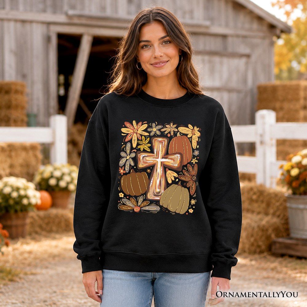 Fall Blessings Sweatshirt | Autumn Christian Faith Sweater