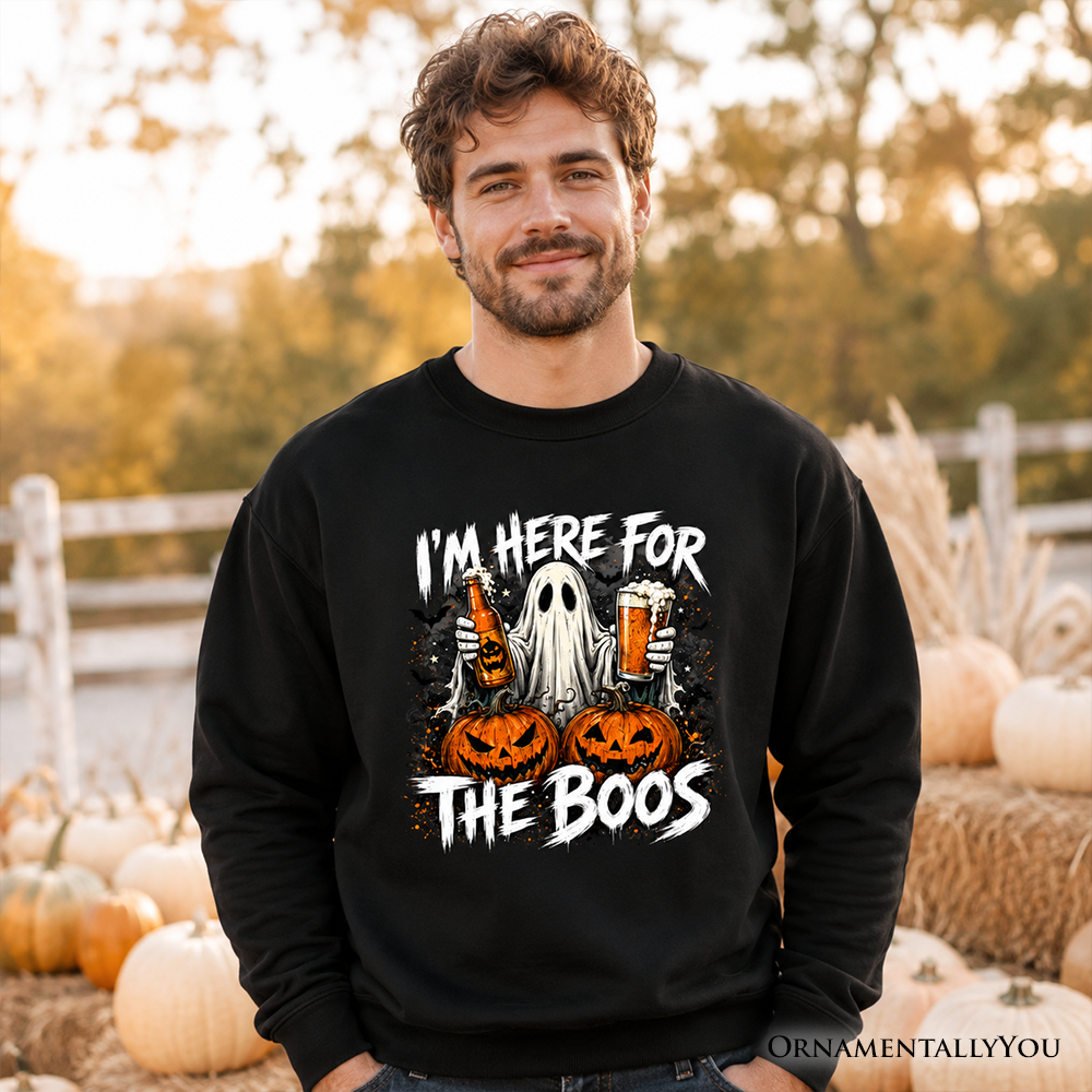 I'm Here for the Boos Ghost Sweatshirt | Halloween