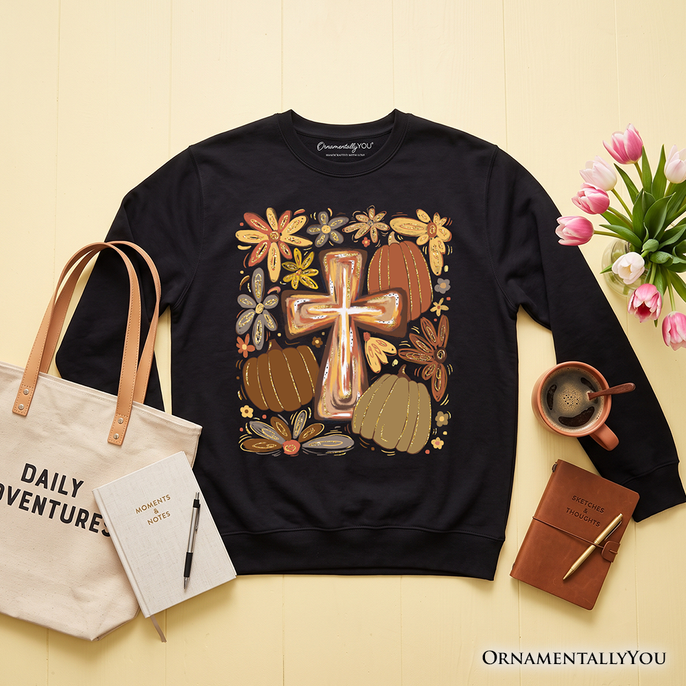 Fall Blessings Sweatshirt | Autumn Christian Faith Sweater