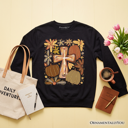 Fall Blessings Sweatshirt | Autumn Christian Faith Sweater