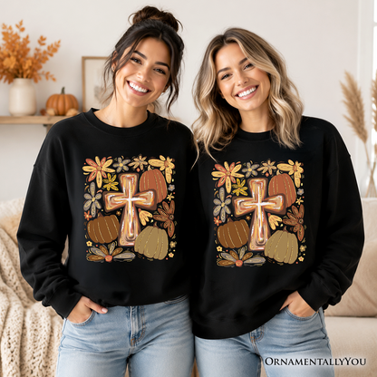 Fall Blessings Sweatshirt | Autumn Christian Faith Sweater