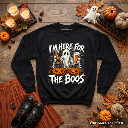 I'm Here for the Boos Ghost Sweatshirt | Halloween