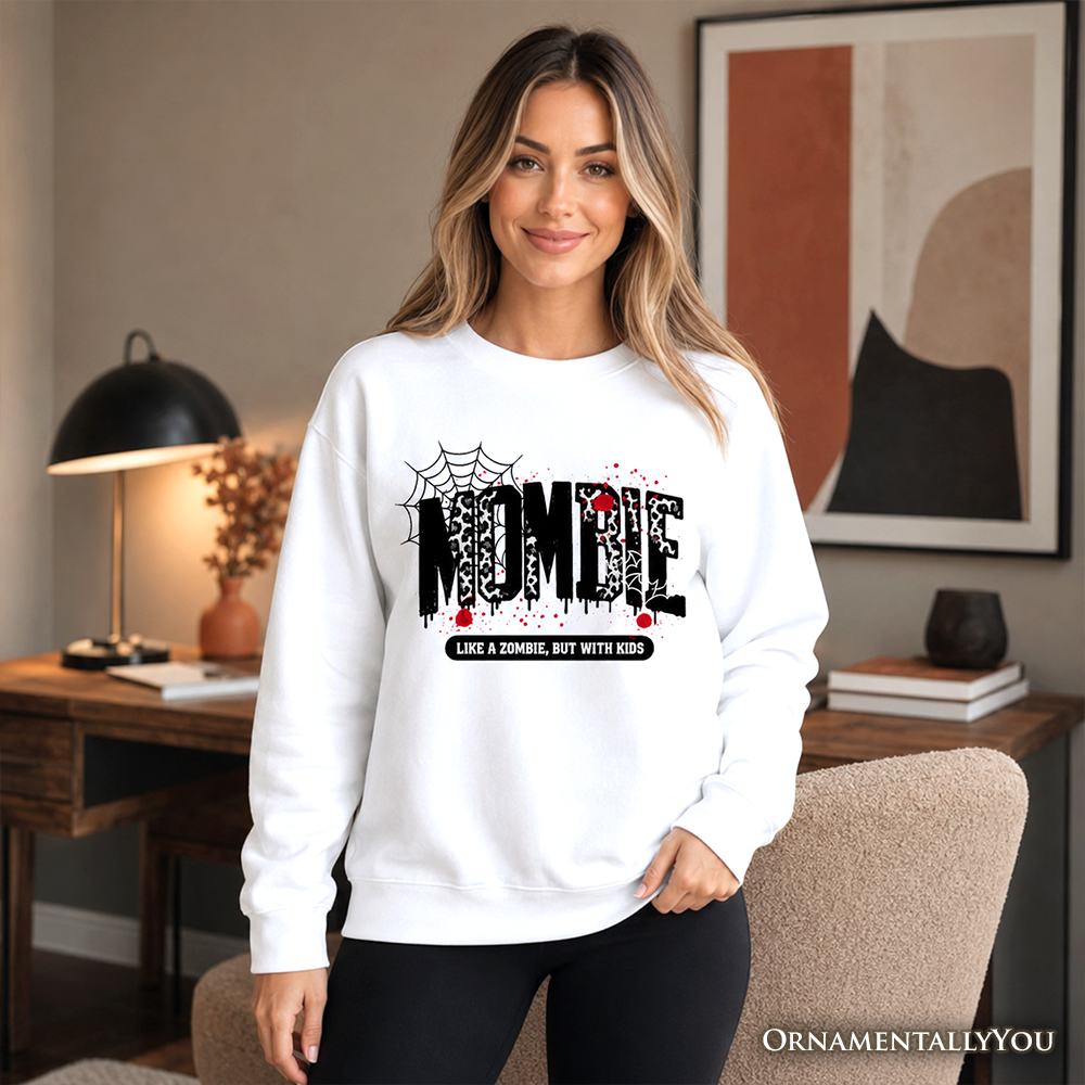 Mombie Like a Zombie Sweatshirt | Halloween | Choose Color
