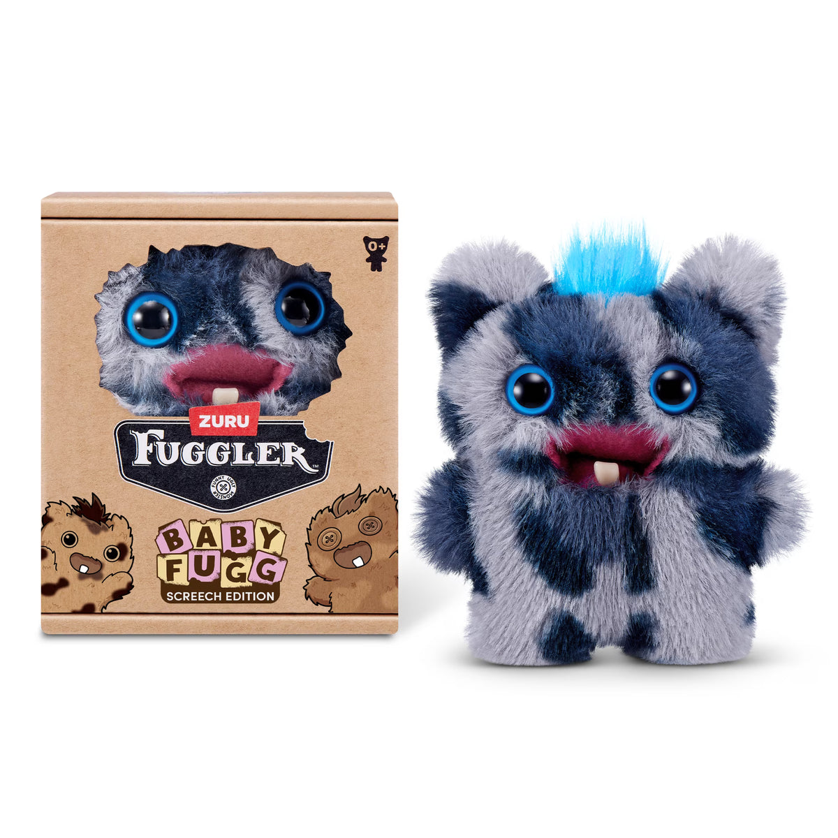ZURU | Fuggler Baby Fugg Screech Edition 3.5" | Blue & Grey