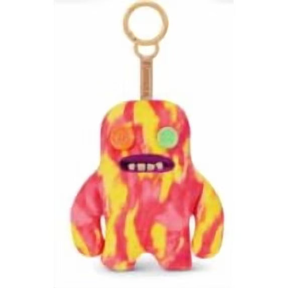 Fuggler Keyring Charms Keypers Series 6 | 4.5" Funny Ugly Monsters Plush Keychain