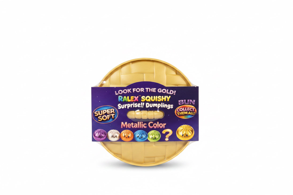 Ralex Metallic Surprise Squishy Dumpling Toy