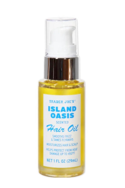 Trader Joe's | Island Oasis Hair Oil | 1 oz | Nourishing Shine Treatment