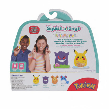 Pokémon Squish-a-longs Series 1 Mini Squish | Complete Set of 2