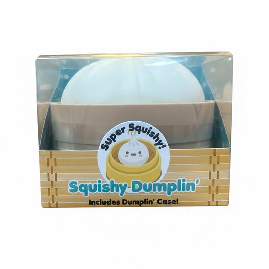 Super Squishy! Squishy Dumplin' Fidget Toy | Large Dumpling
