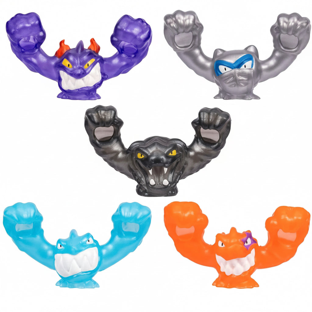 Heroes of Goo Jit Zu Cosmic Metallic Goo-Slingers 5-Pack