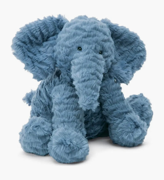 Jellycat Fuddlewuddle Blue Elephant Stuffed Plush | One Size