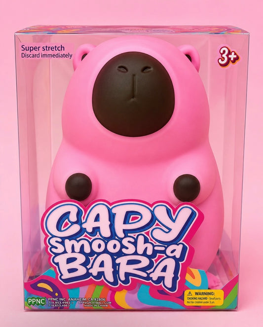 Capy Smoosh-a-Bara | Three Colors Available