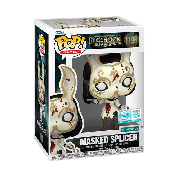 Funko Pop | Bioshock | Masked Splicer #1196 | Supreme Exclusive | LE 9500